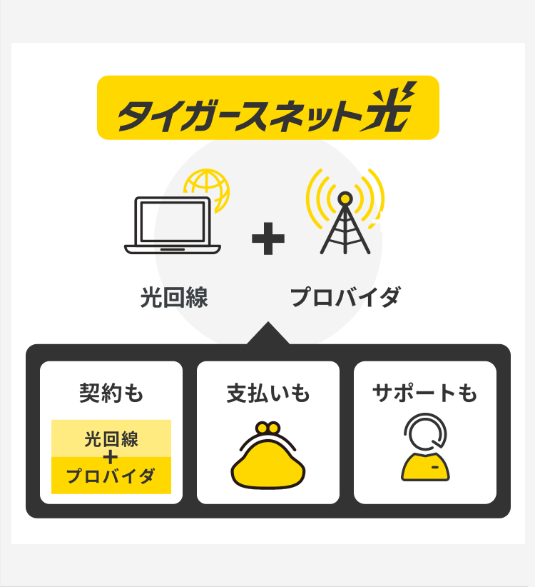 タイガースネット光のサービス