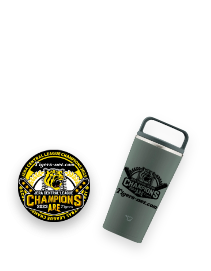 リーグ優勝記念ロゴ入り タンブラー＆コースター